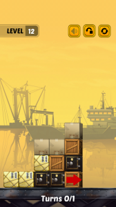 Swap the Box - Docks - level 12 solution