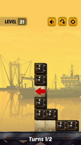 Swap the Box - Docks - level 21 solution (2)