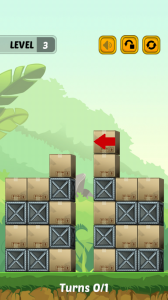 Swap the Box - Jungle - level 3 solution